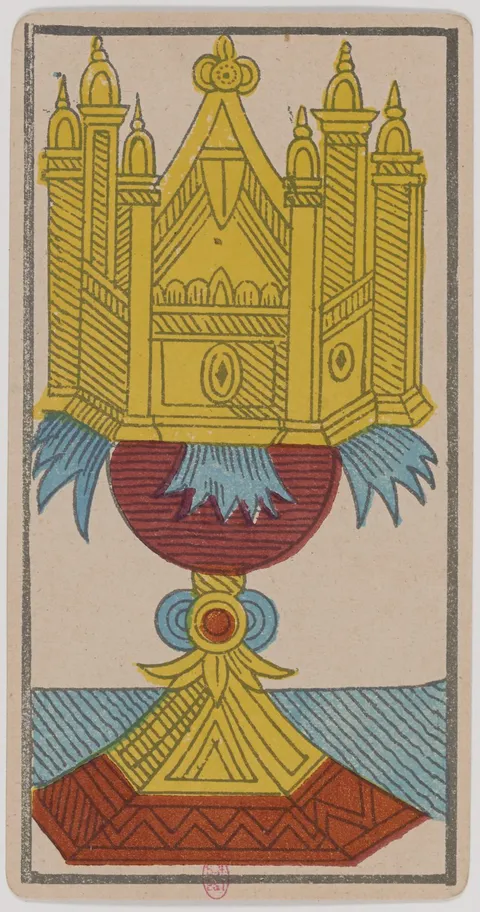 Carta Ás de Copas do tarot