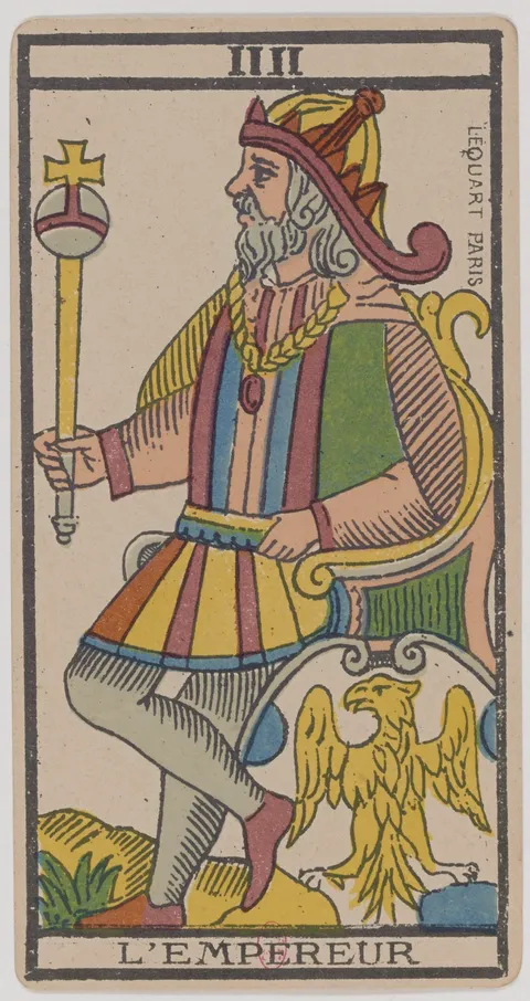 Carta O Imperador do tarot