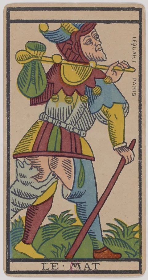 Carta O Louco do tarot