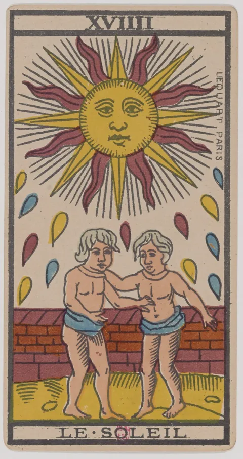 Carta O Sol do tarot
