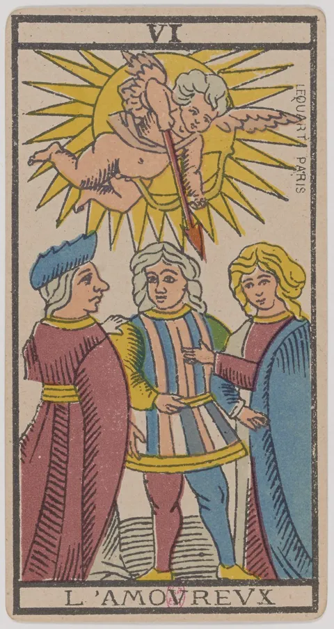 Carta Os Enamorados do tarot
