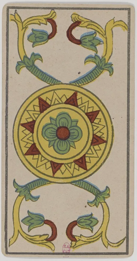 Carta Ás de Ouros do tarot